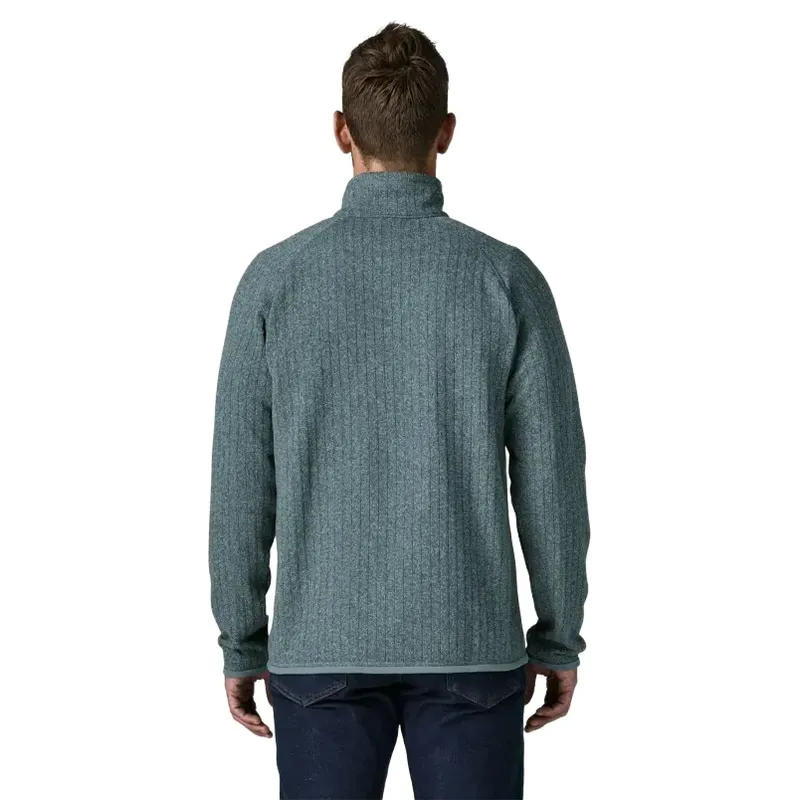 Patagonia Men's Better Sweater Jacket in Blue Sage Rib Knit-2
