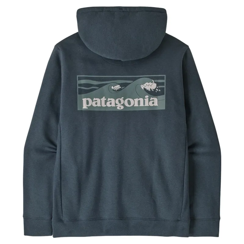 Patagonia Men's Boardshort Logo Uprisal Hoody in Summit Blue