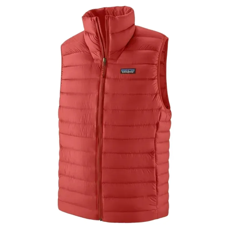 Patagonia Men's Down Sweater Vest in Amanita Red-2