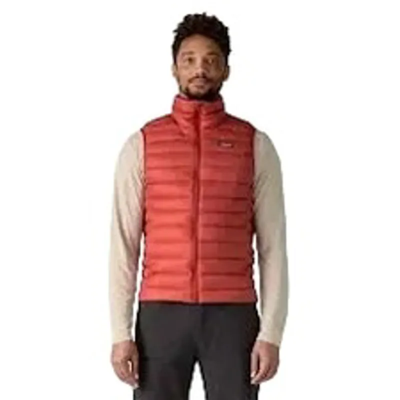 Patagonia Men's Down Sweater Vest in Amanita Red