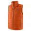Patagonia Men's Down Sweater Vest in Redtail Rust
