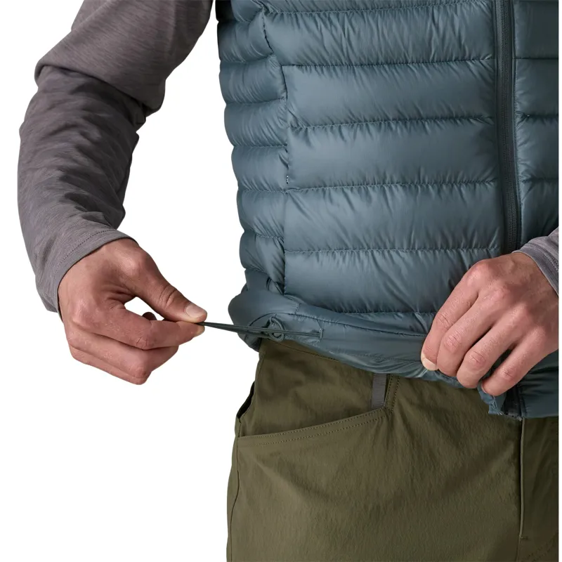 Patagonia Men's Down Sweater Vest in Summit Blue-6
