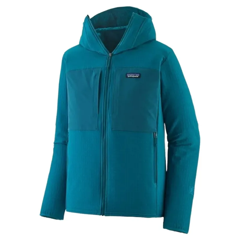 Patagonia Men's R2 TechFace Hoody in Glacial Blue