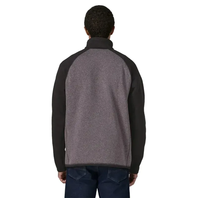 Patagonia Men's Better Sweater 1/4 Zip in May Grey-2