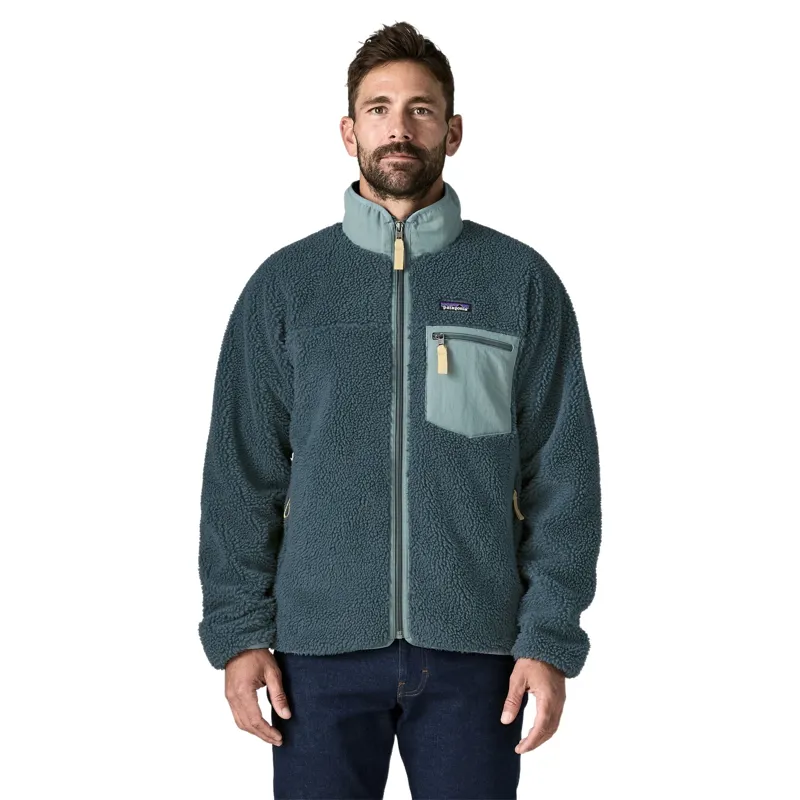 Patagonia Mens Classic Retro-X Jacket in Summit Blue-1
