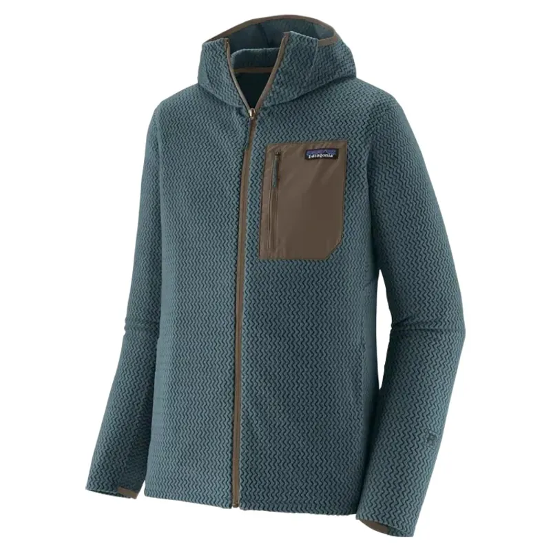 Patagonia Mens R1 Air Full-Zip Hoody in Summit Blue-1