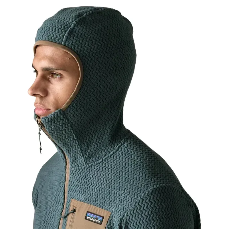 Patagonia Mens R1 Air Full-Zip Hoody in Summit Blue-3