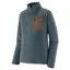 Patagonia Mens R1 Air Zip Neck Fleece in Summit Blue