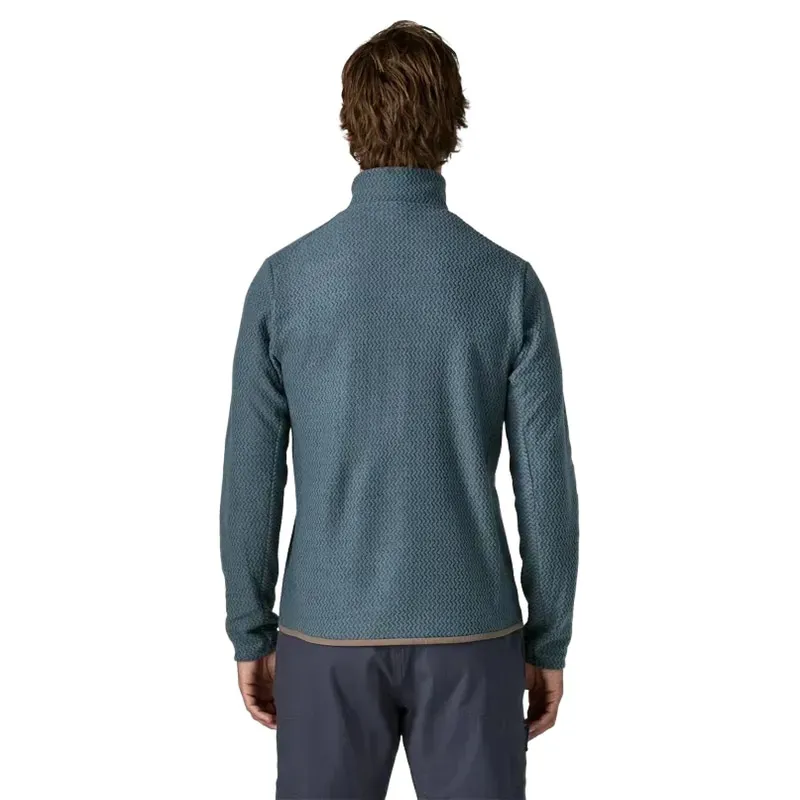 Patagonia Mens R1 Air Zip Neck Fleece in Summit Blue-2