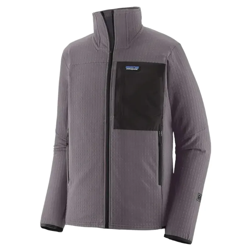 Patagonia Mens R2 TechFace Jacket in May Grey