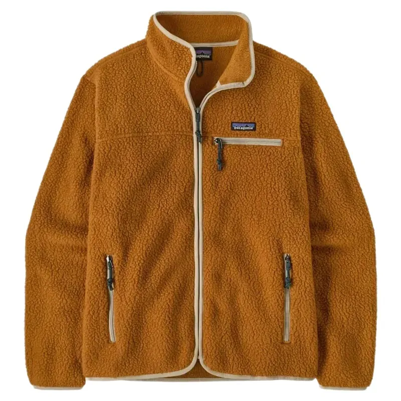 Patagonia Mens Retro Pile Jacket in Cinnamon Brown