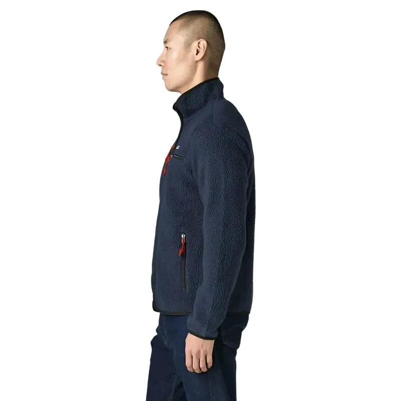 Patagonia Mens Retro Pile Jacket in New Navy-3
