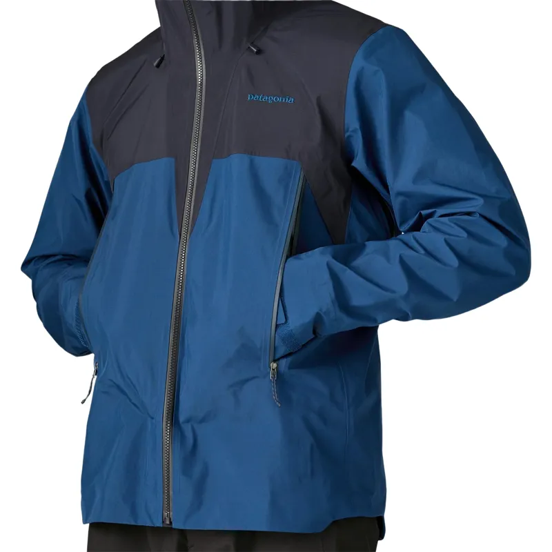 Patagonia Mens Super Free Alpine Jacket in Clement Blue-2