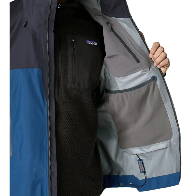 Patagonia Mens Super Free Alpine Jacket in Clement Blue-4