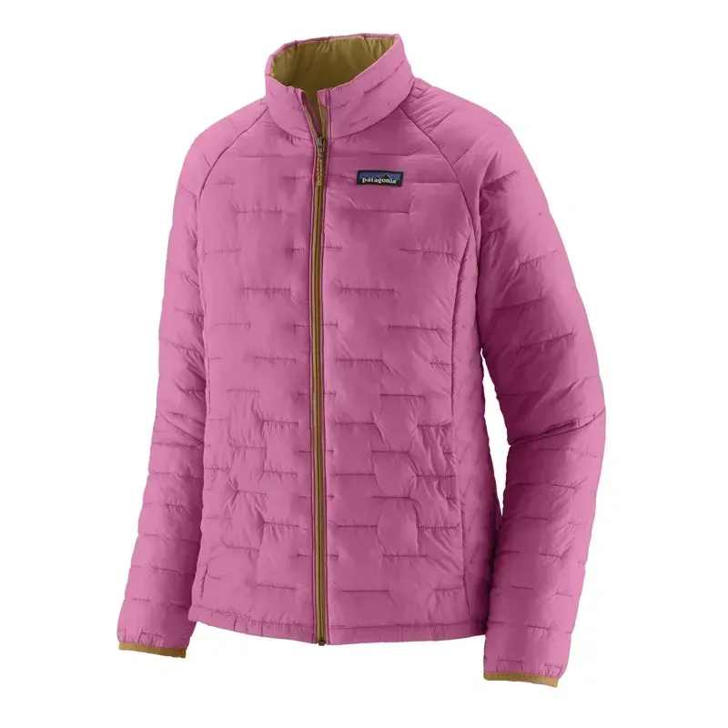Patagonia Women's Micro Puff Jacket in Faded Magenta-1