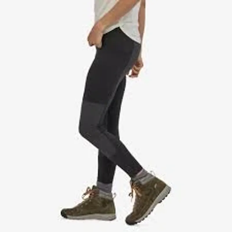 Patagonia Womens Pack Out Hike Tights in Black-1