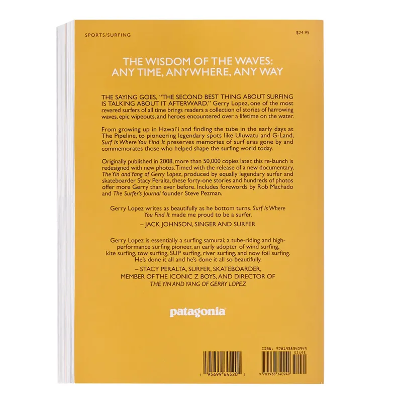 Patagonia Surf Is Where You Find It 3rd Edition Paperback-1