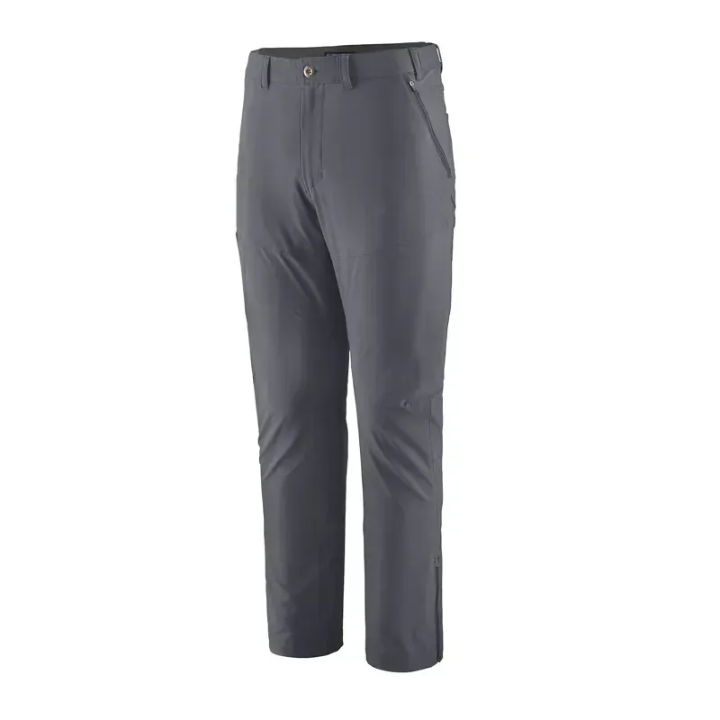 Patagonia Mens Terravia Trail Pants Regular Length in Forge Grey-2