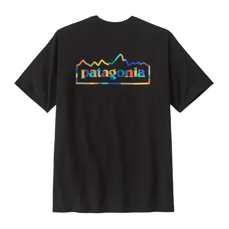 Patagonia Mens Unity Fitz Responsibili-Tee in Ink Black-1