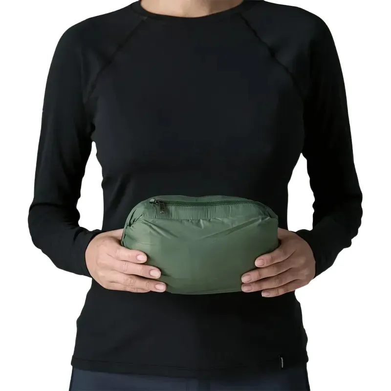 Patagonia Women's Down Sweater Hoody in Canopy Green-10