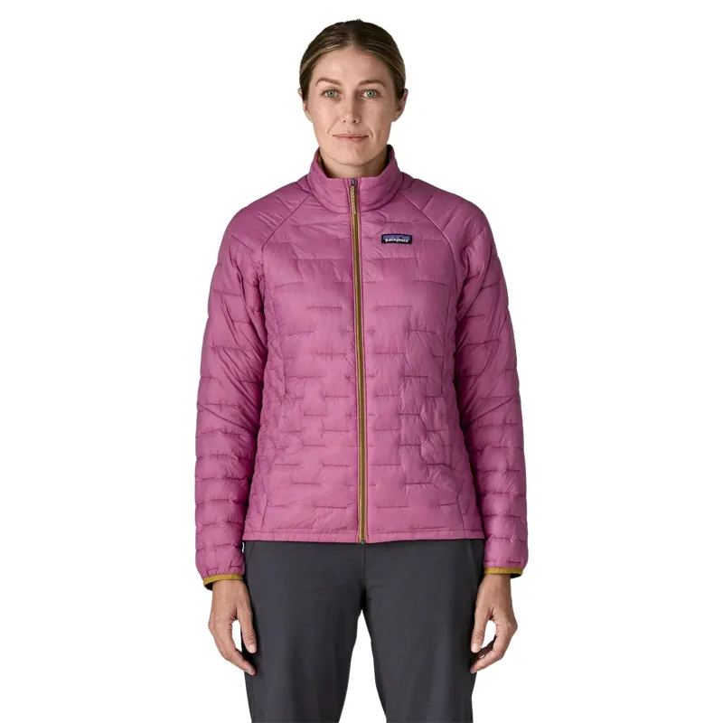 Patagonia Women's Micro Puff Jacket in Faded Magenta