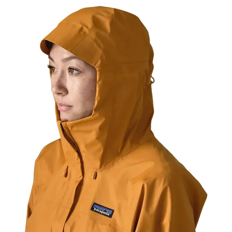 Patagonia Women's Torrentshell 3L Rain Jacket in Cinnamon Brown-5