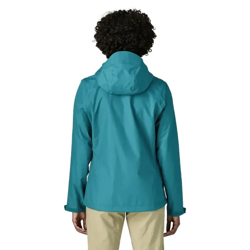 Patagonia Women's Torrentshell 3L Rain Jacket in Glacial Blue-2