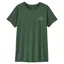 Patagonia Women's Cap Cool Daily Shirt Cloud Crag in Canopy Green / Light Canopy Green X-Dye