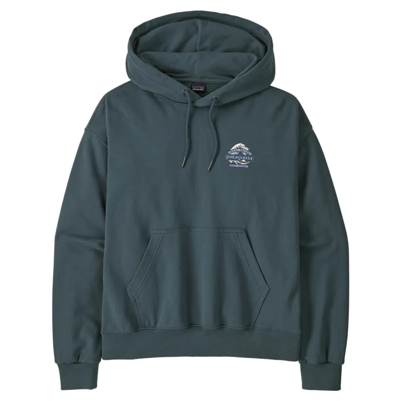 Patagonia Womens Great Waves Daily Hoody in Summit Blue