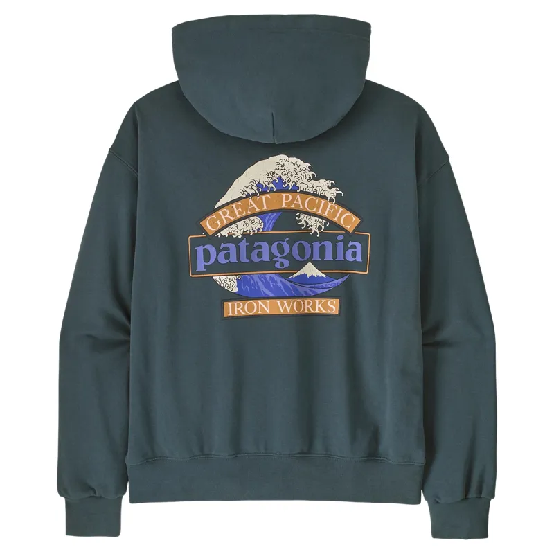 Patagonia Womens Great Waves Daily Hoody in Summit Blue-1