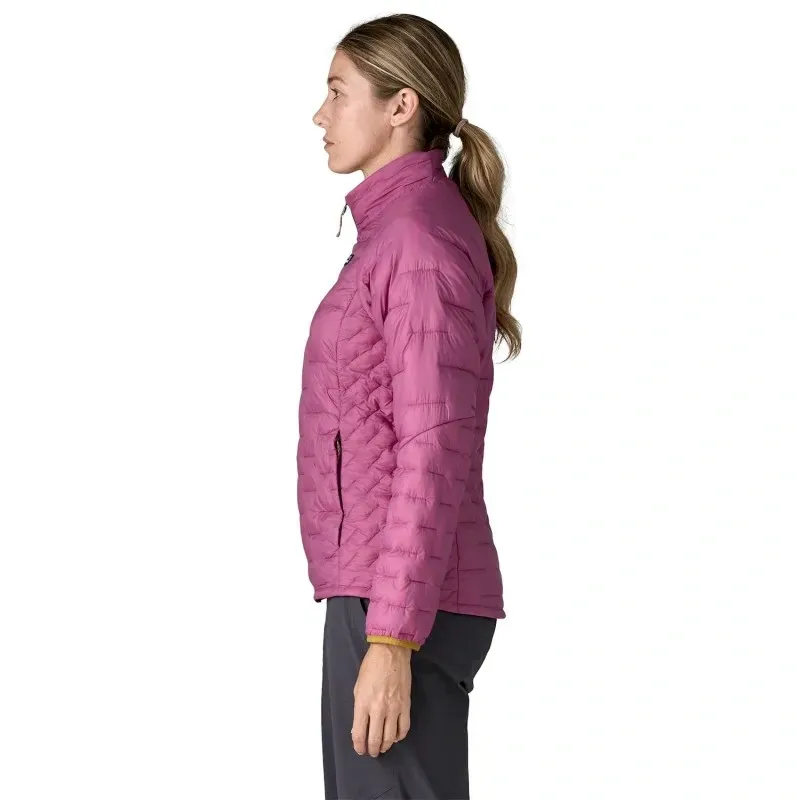 Patagonia Women's Micro Puff Jacket in Faded Magenta-3