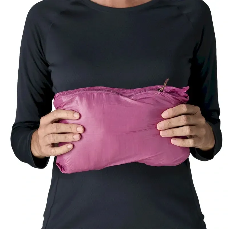 Patagonia Women's Micro Puff Jacket in Faded Magenta-4