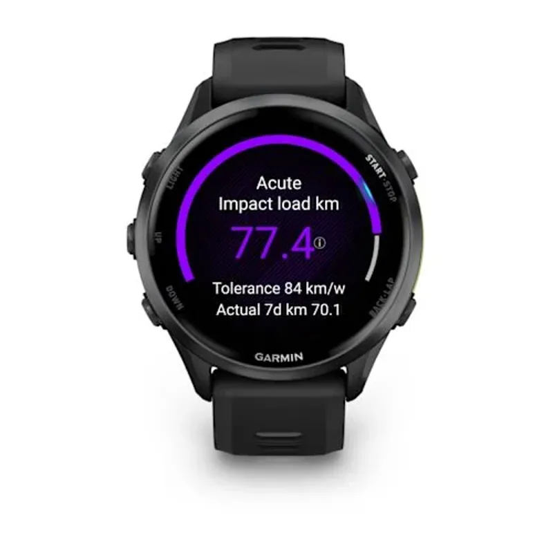 Garmin Forerunner 970 Carbon Grey DLC Titanium in Black/Translucent-3