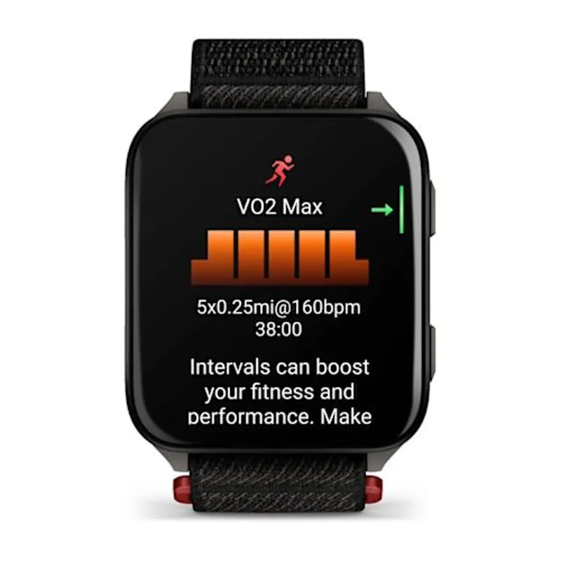 Garmin Venu X1 in Black with Slate Titanium Caseback and Black ComfortFit Nylon Band-4