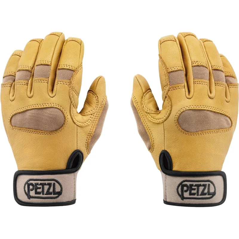 Petzl Cordex Plus Belay Gloves in Tan/Beige-1