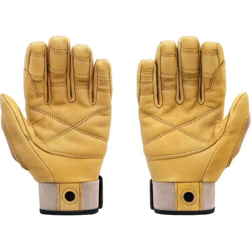 Petzl Cordex Plus Belay Gloves in Tan/Beige-2