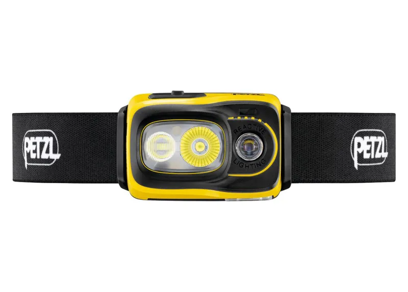 Petzl Swift RL Headlamp in Black/Yellow-1