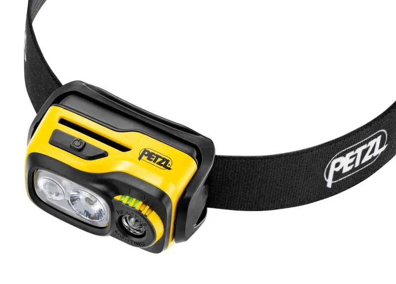 Petzl Swift RL Headlamp in Black/Yellow-2