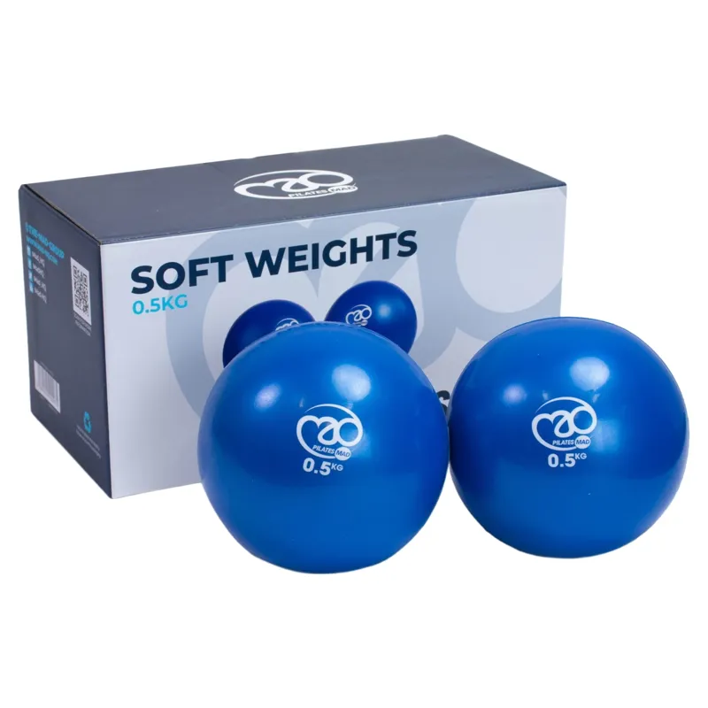 Pilates-Mad Soft Pilates Weights 1kg in Blue-5