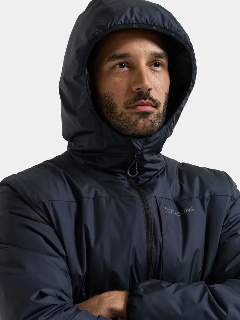 Didriksons Mens Milik Jacket in Sleepy Blue-6