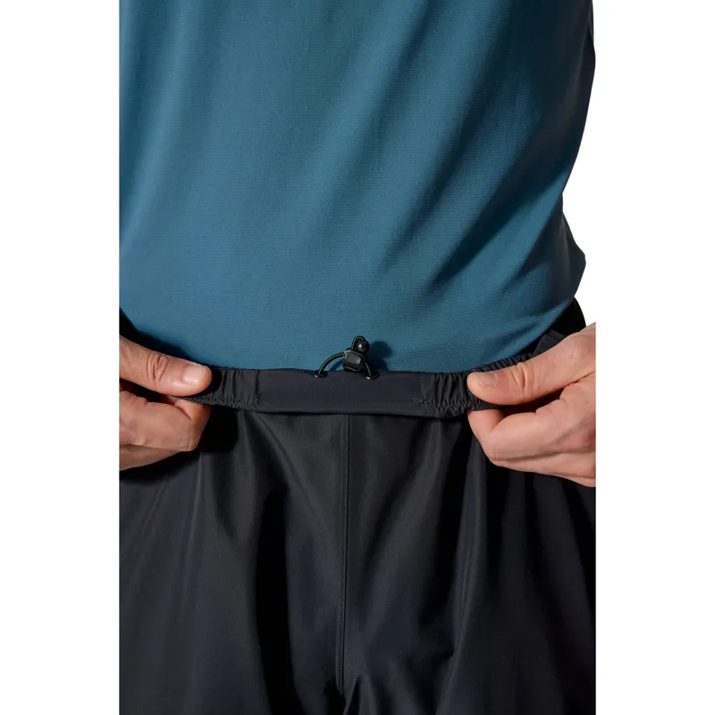 Rab Men's Downpour Waterproof Pants Regular Length in Black-8