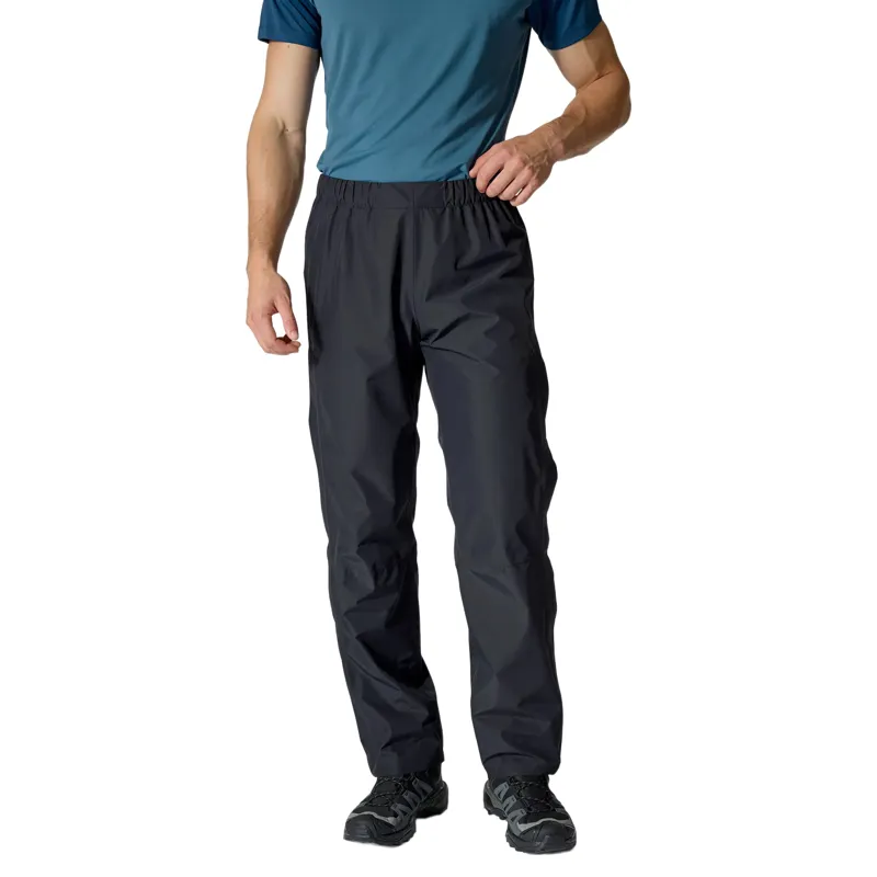 Rab Mens Downpour Waterproof Pants Short Length in Black-1