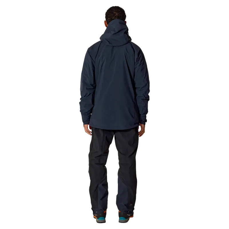 Rab Mens Firewall Guide Waterproof Jacket in Galaxy Blue-4