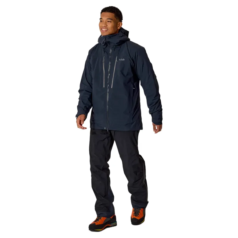 Rab Mens Firewall Guide Waterproof Jacket in Galaxy Blue-3