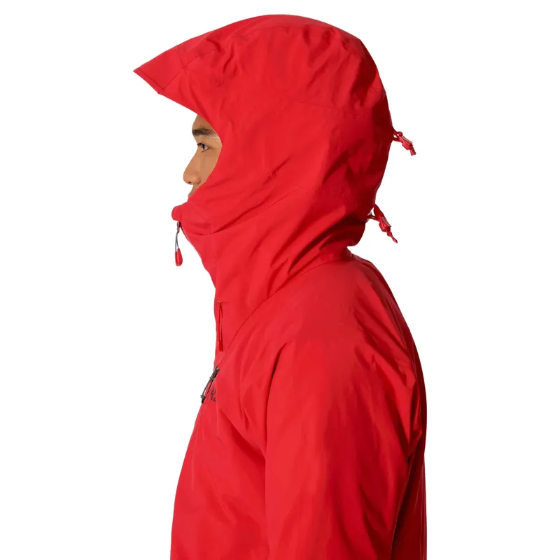 Rab Mens Firewall Guide Waterproof Jacket in Summit Red-9