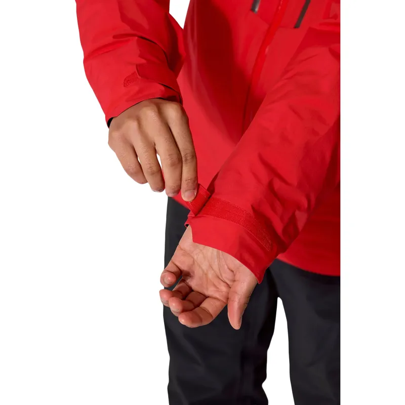 Rab Mens Firewall Guide Waterproof Jacket in Summit Red-12