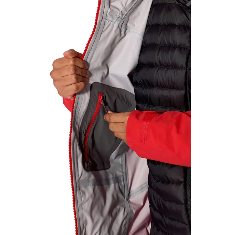 Rab Mens Firewall Guide Waterproof Jacket in Summit Red-10