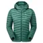 Rab Womens Cirrus Flex Hoody in Eucalyptus / Green Slate