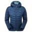 Rab Womens Cirrus Flex Hoody in Tempest Blue