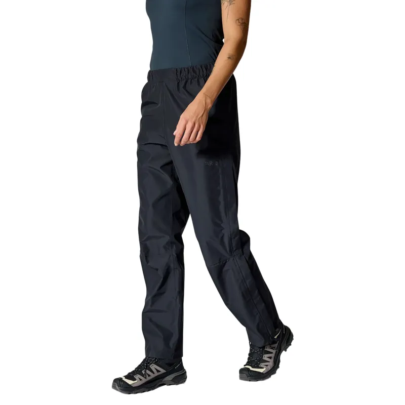 Rab Womens Downpour Pants Regular Length in Black
